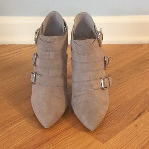 Forever XXI  Suede Heel Booties